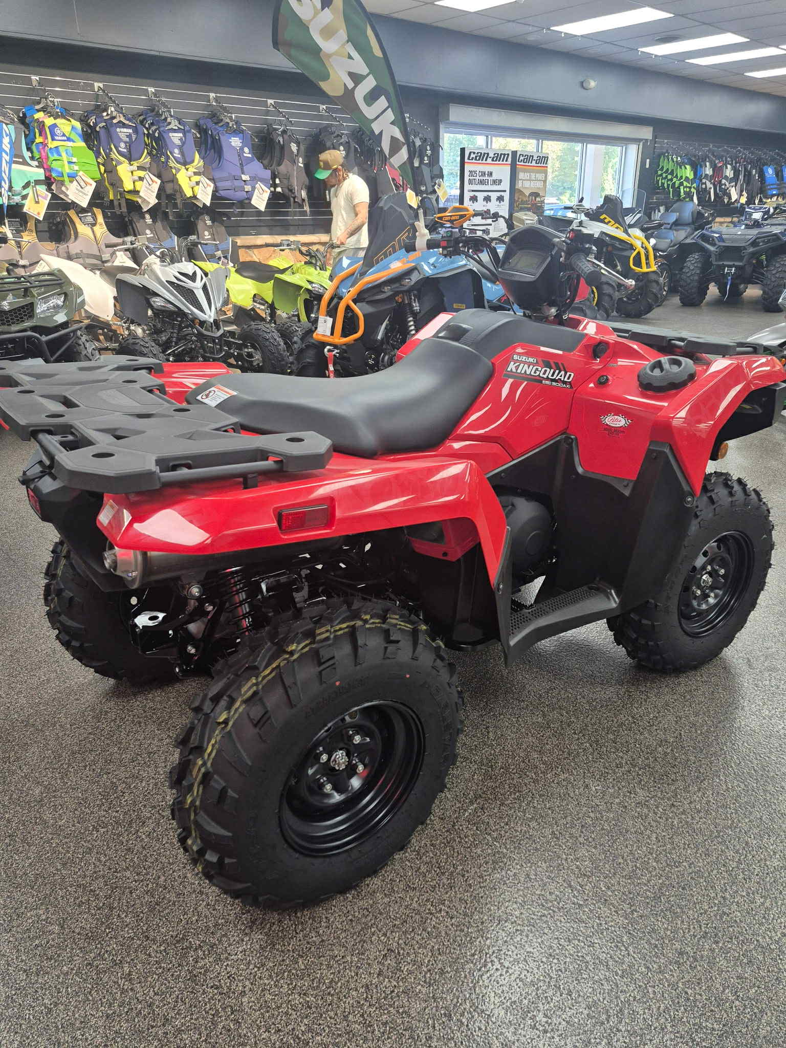 2025 Suzuki KINGQUAD 500AXi POWER STEERING - Photo 4