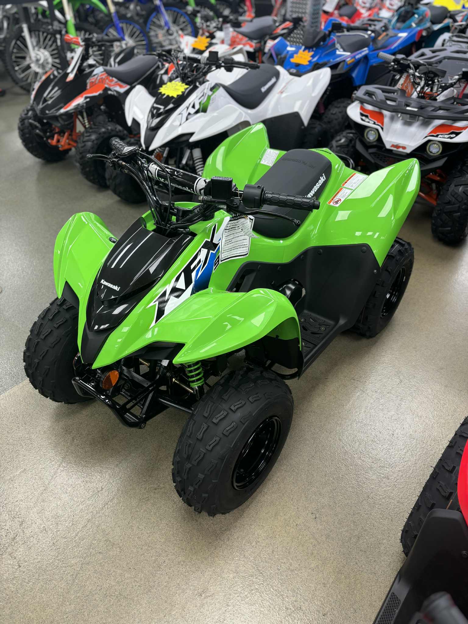 2026 Kawasaki KFX 90 - Photo 8