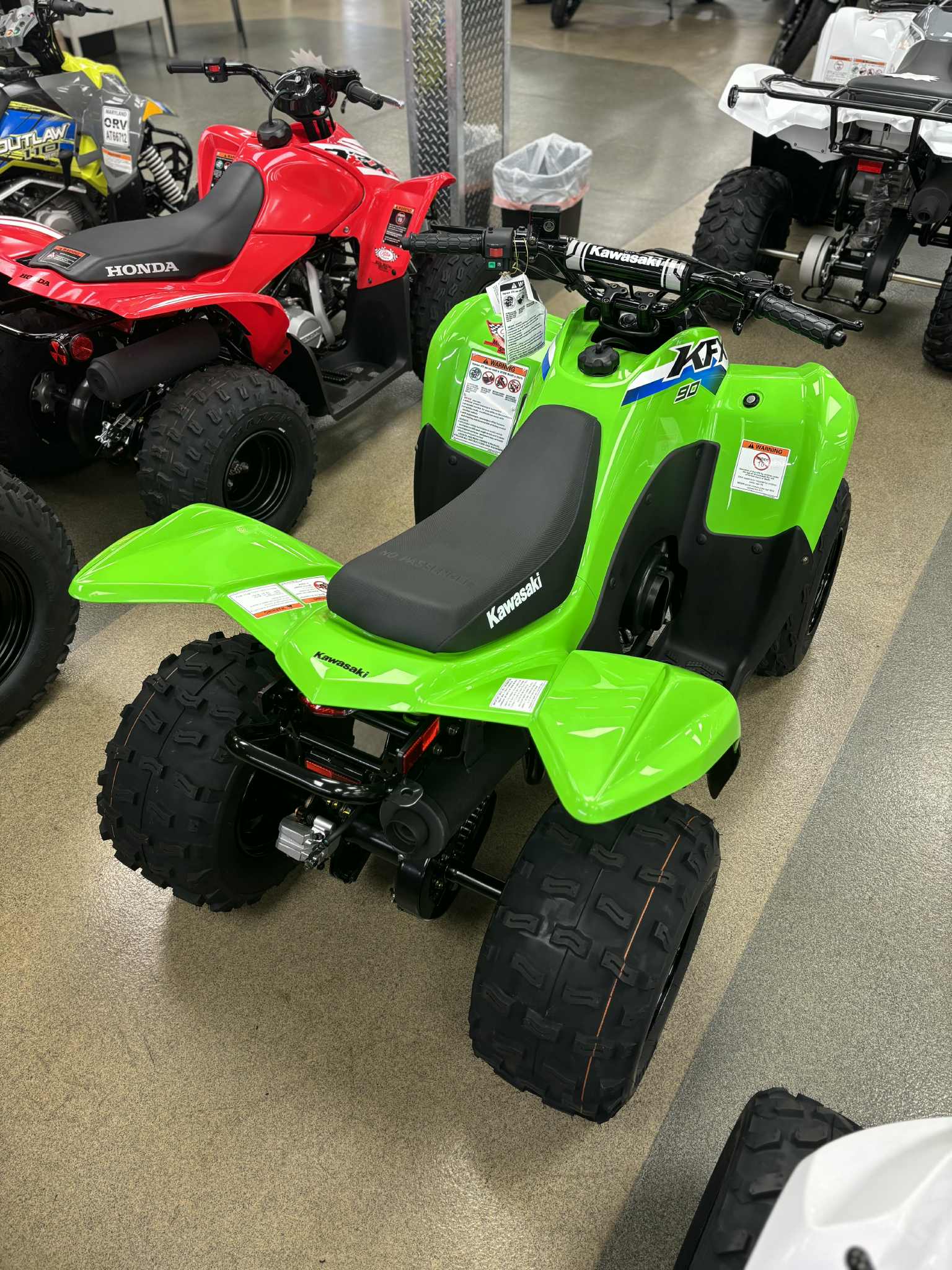 2026 Kawasaki KFX 90 - Photo 4