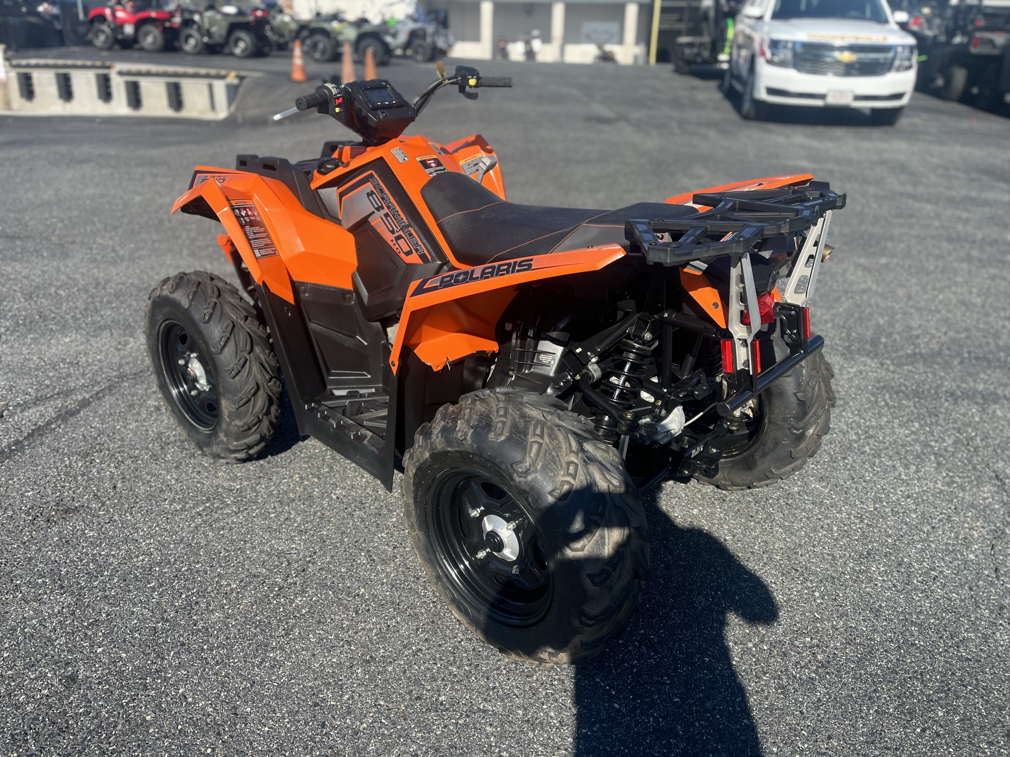 2023 Polaris SCRAMBLER 850 - ORANGE BURST - Photo 9