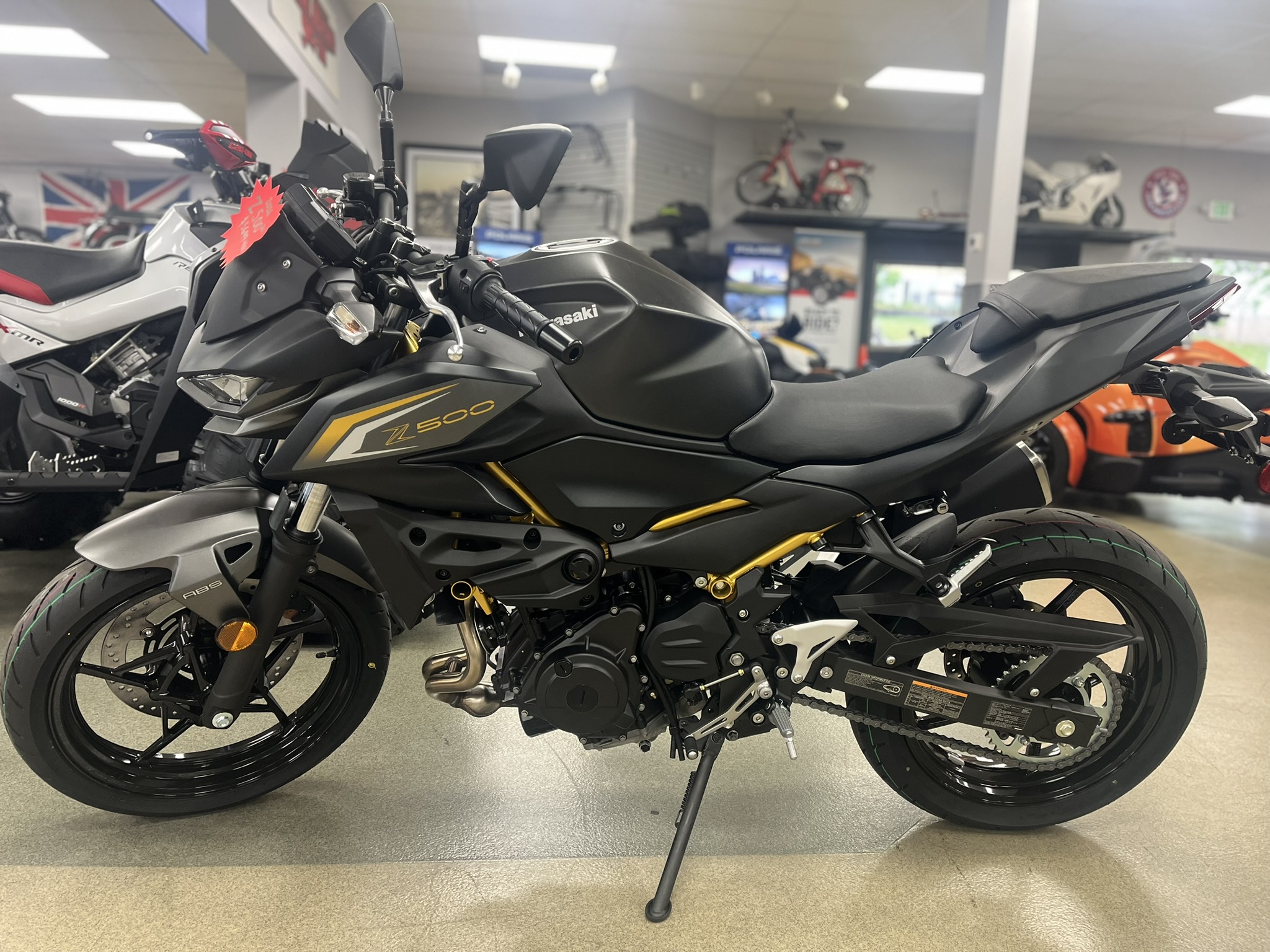 2026 Kawasaki Z500 ABS for Sale | PETE'S CYCLE CO. INC.