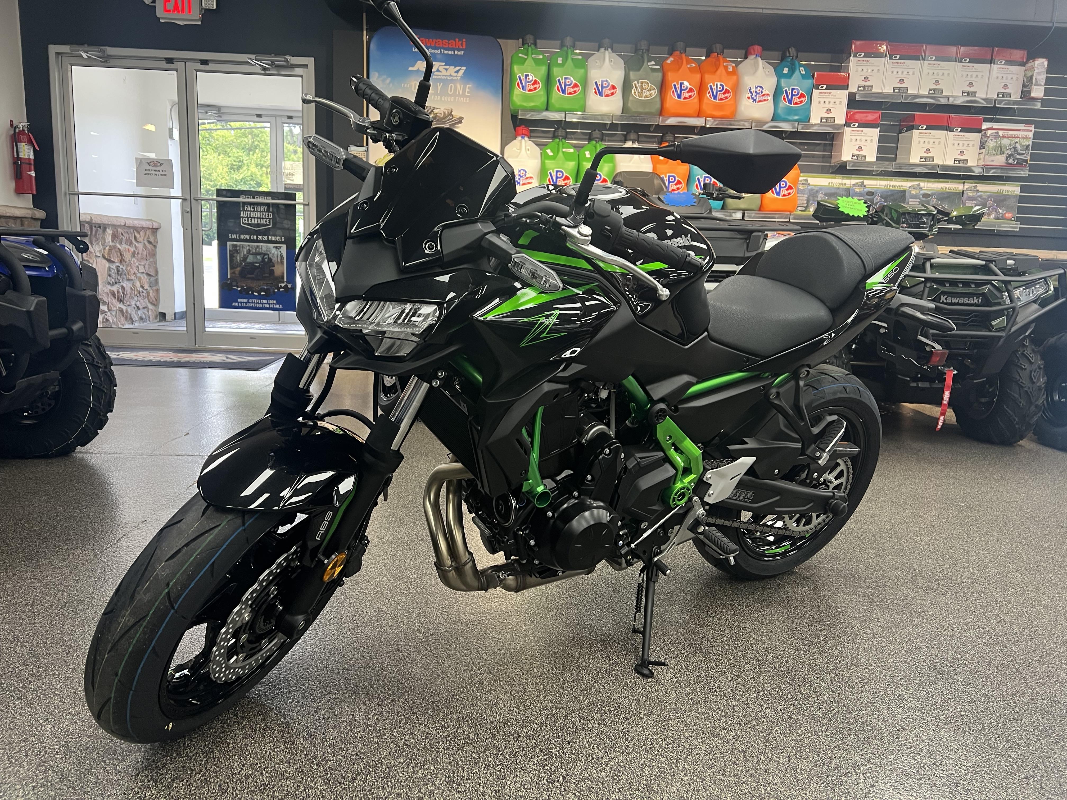 2025 Kawasaki Z650 ABS for Sale | PETE'S CYCLE CO. INC.
