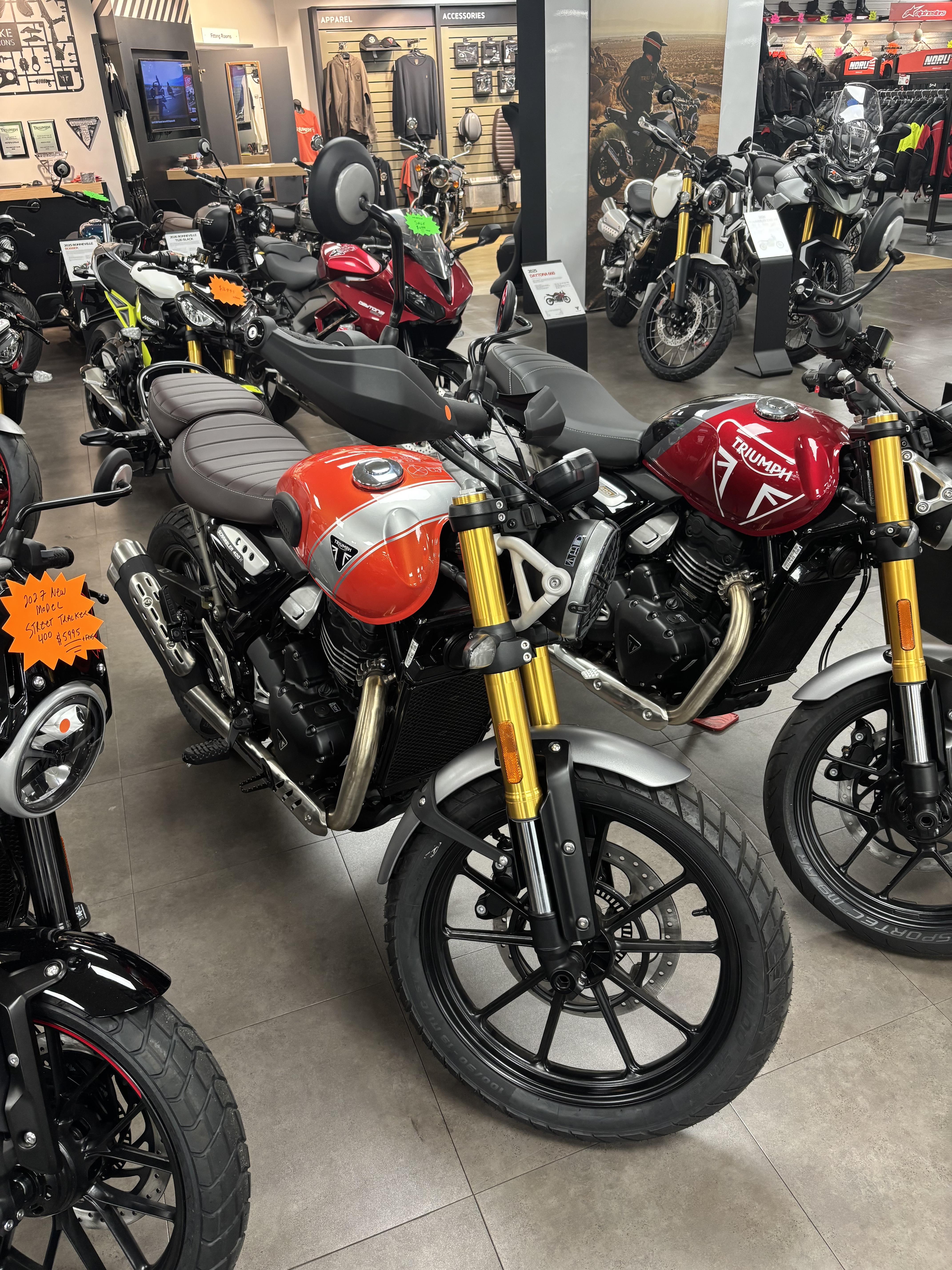2026 Triumph Scrambler 400 X