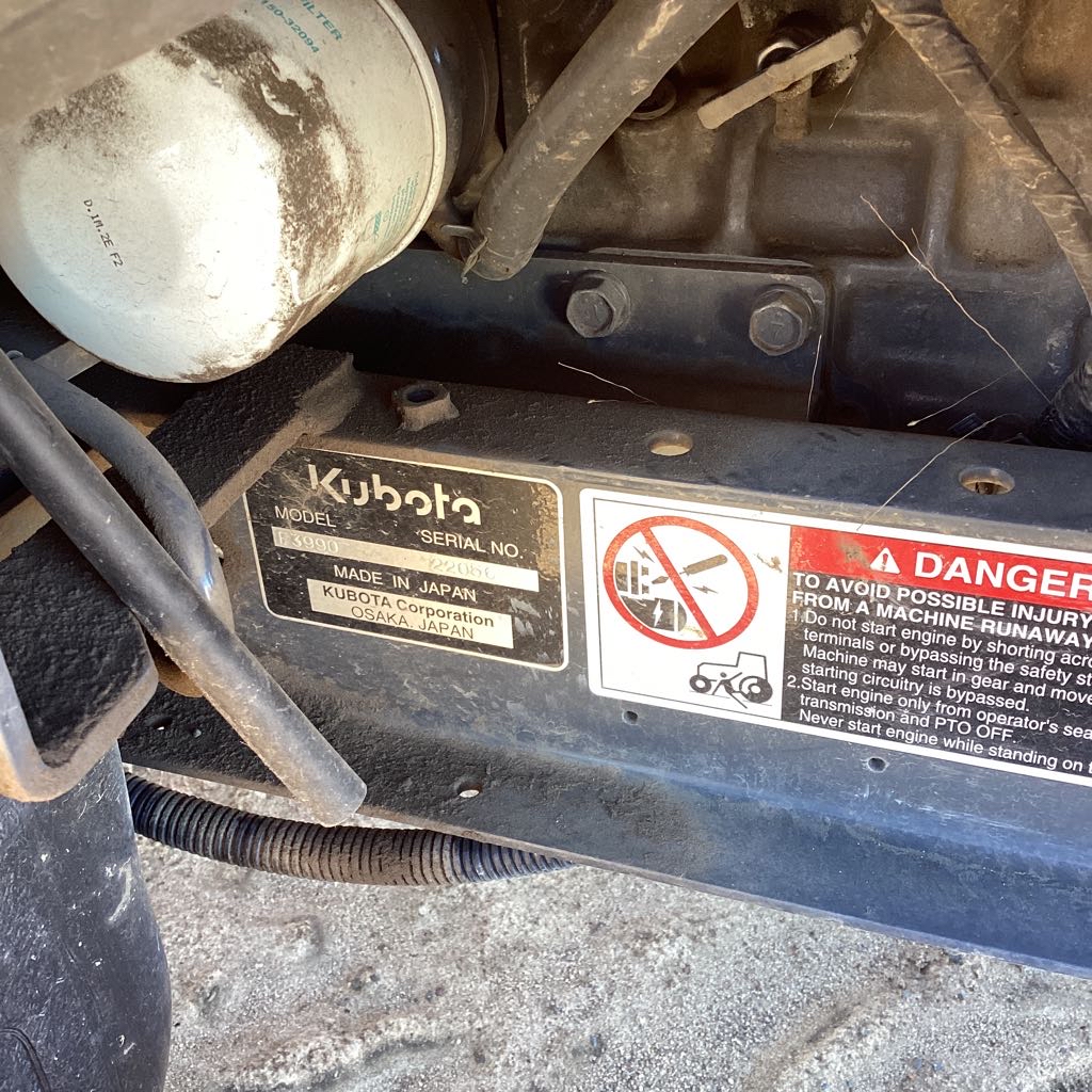 2019 Kubota F3990 60 Side - Photo 5