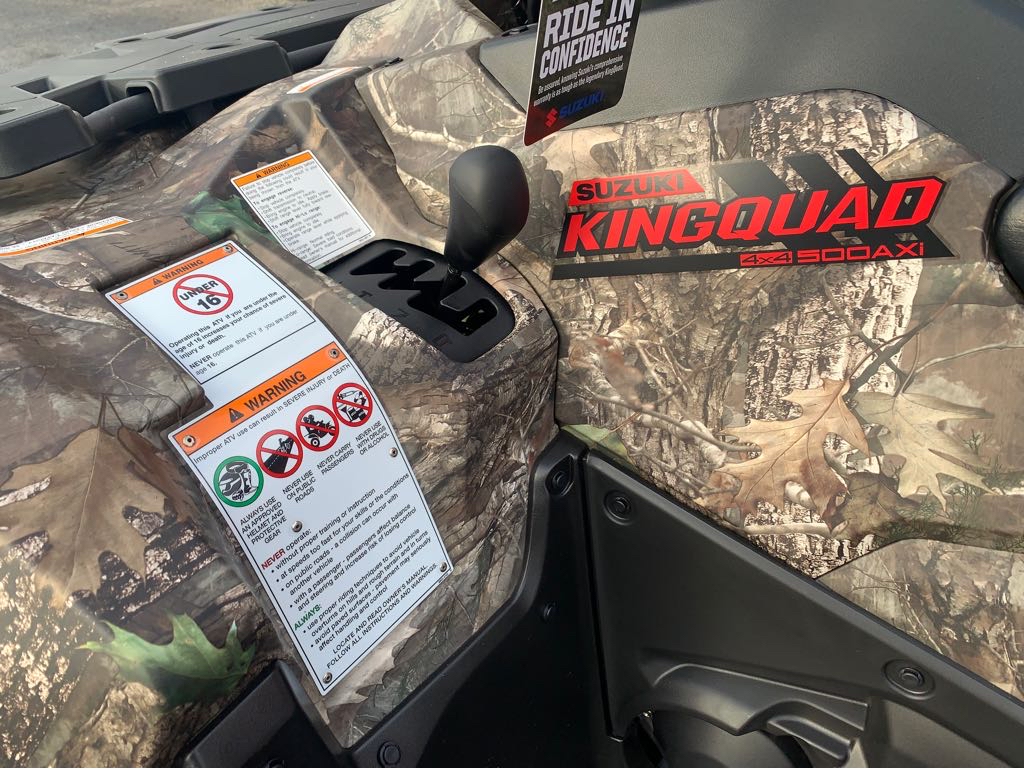 2025 Suzuki KingQuad 500 AXi Power Steering SE Camo - Photo 4