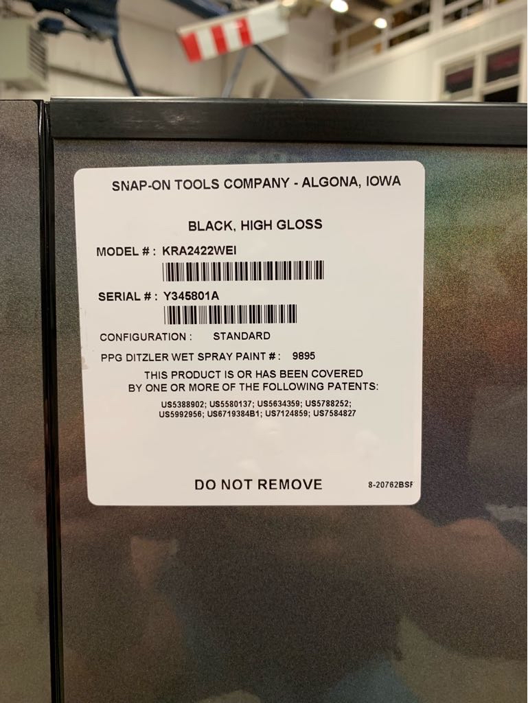 2022 Snap-on KRA2422WEI 10 Drawer 55" - Photo 5