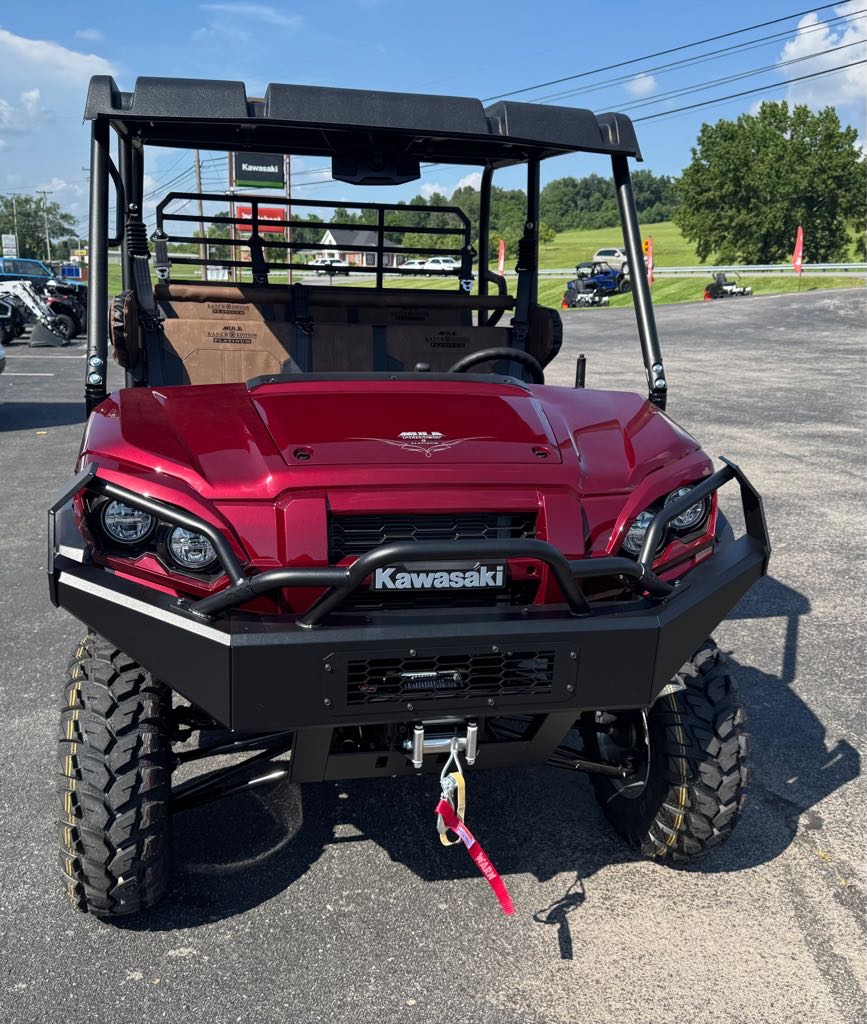 2026 Kawasaki Mule™ PRO-FXT™ 1000 Platinum Ranch Edition - Metallic Deep Red - Photo 4