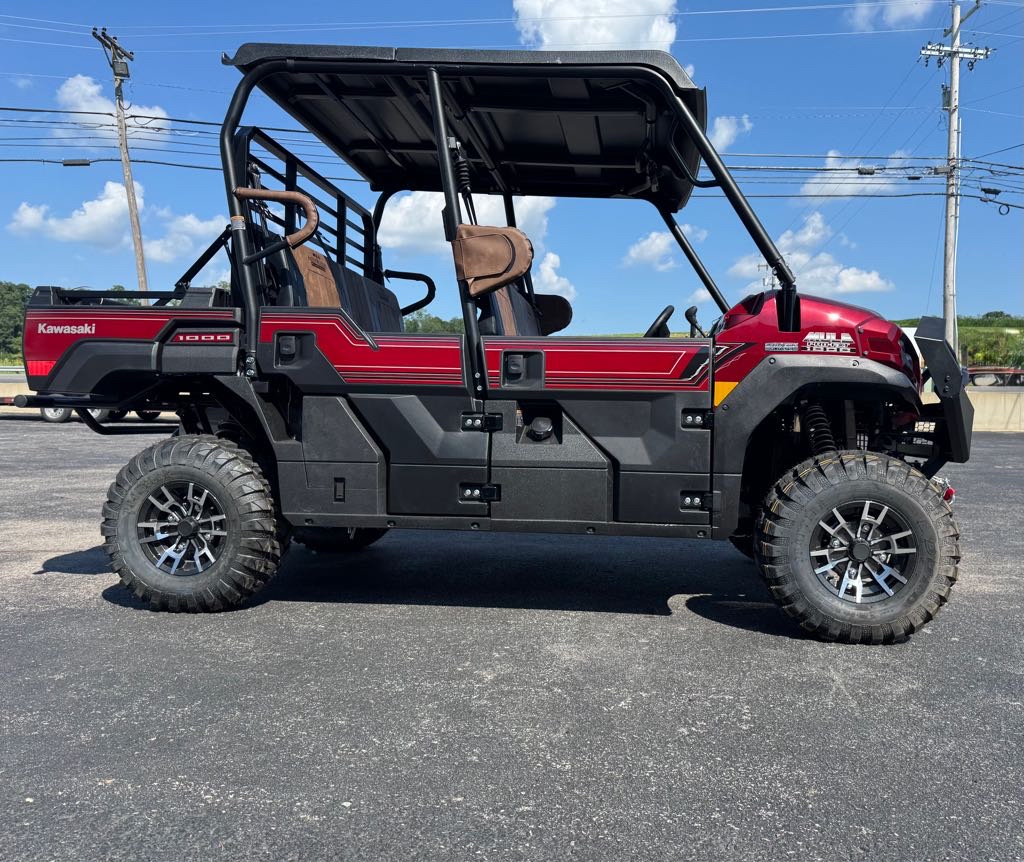 2026 Kawasaki Mule™ PRO-FXT™ 1000 Platinum Ranch Edition - Metallic Deep Red - Photo 6