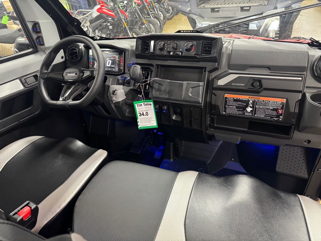 2025 Kawasaki RIDGE® Crew HVAC - Photo 4