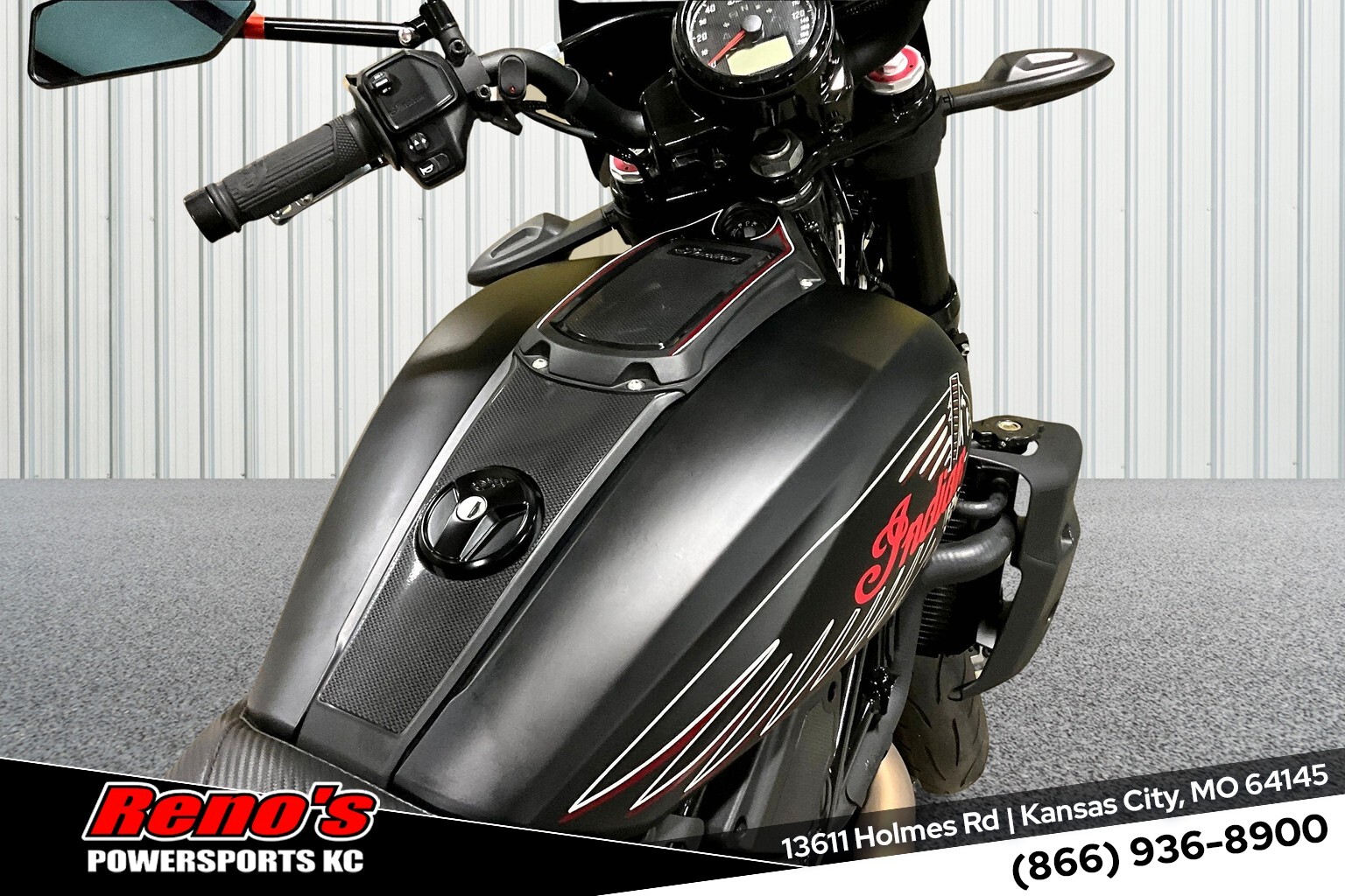 2022 Indian Motorcycle FTR 1200, THUNDER BLACK SMOKE, 49ST Base - Photo 9