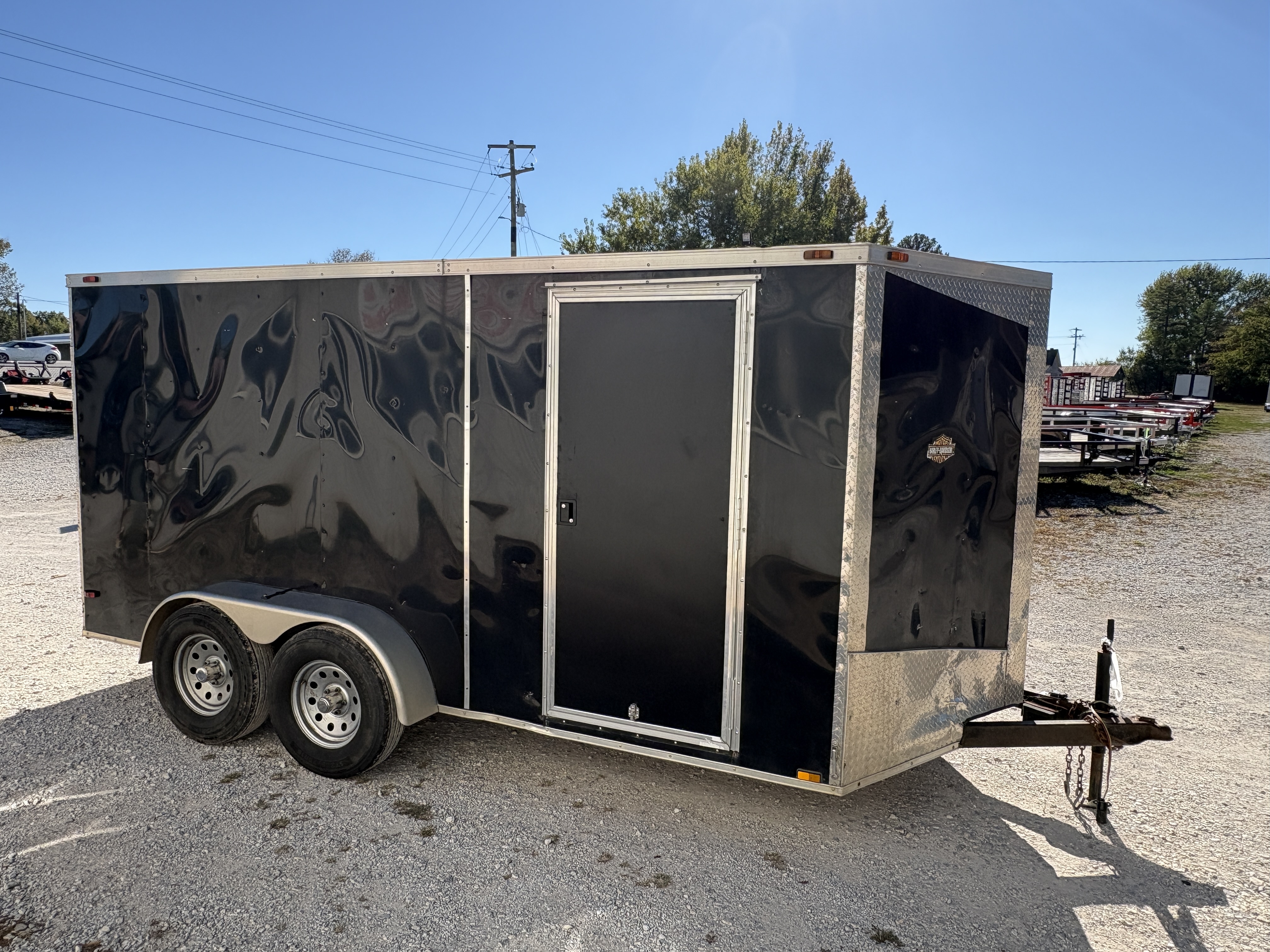 2017 7×14 Enclosed Cargo Trailer photo 3