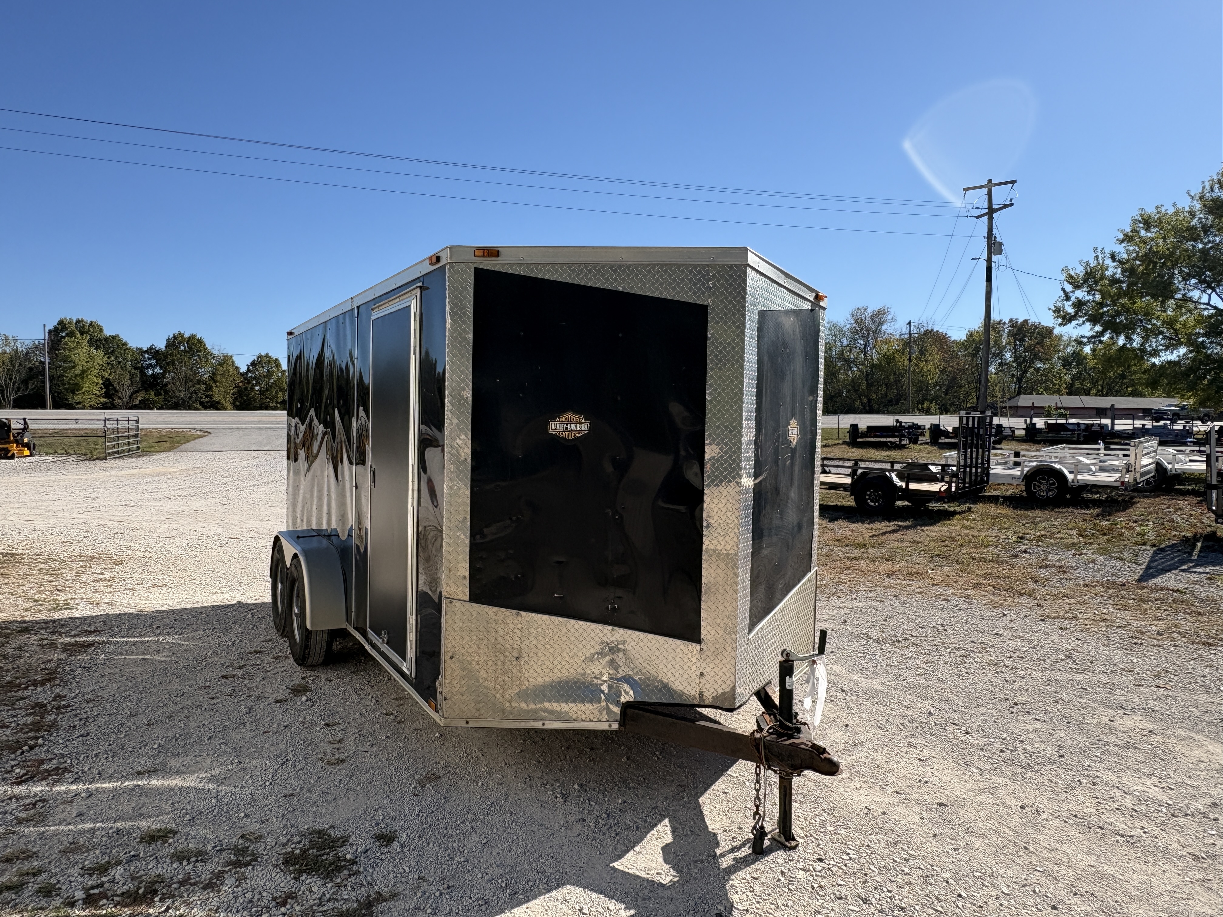 2017 7×14 Enclosed Cargo Trailer photo 2