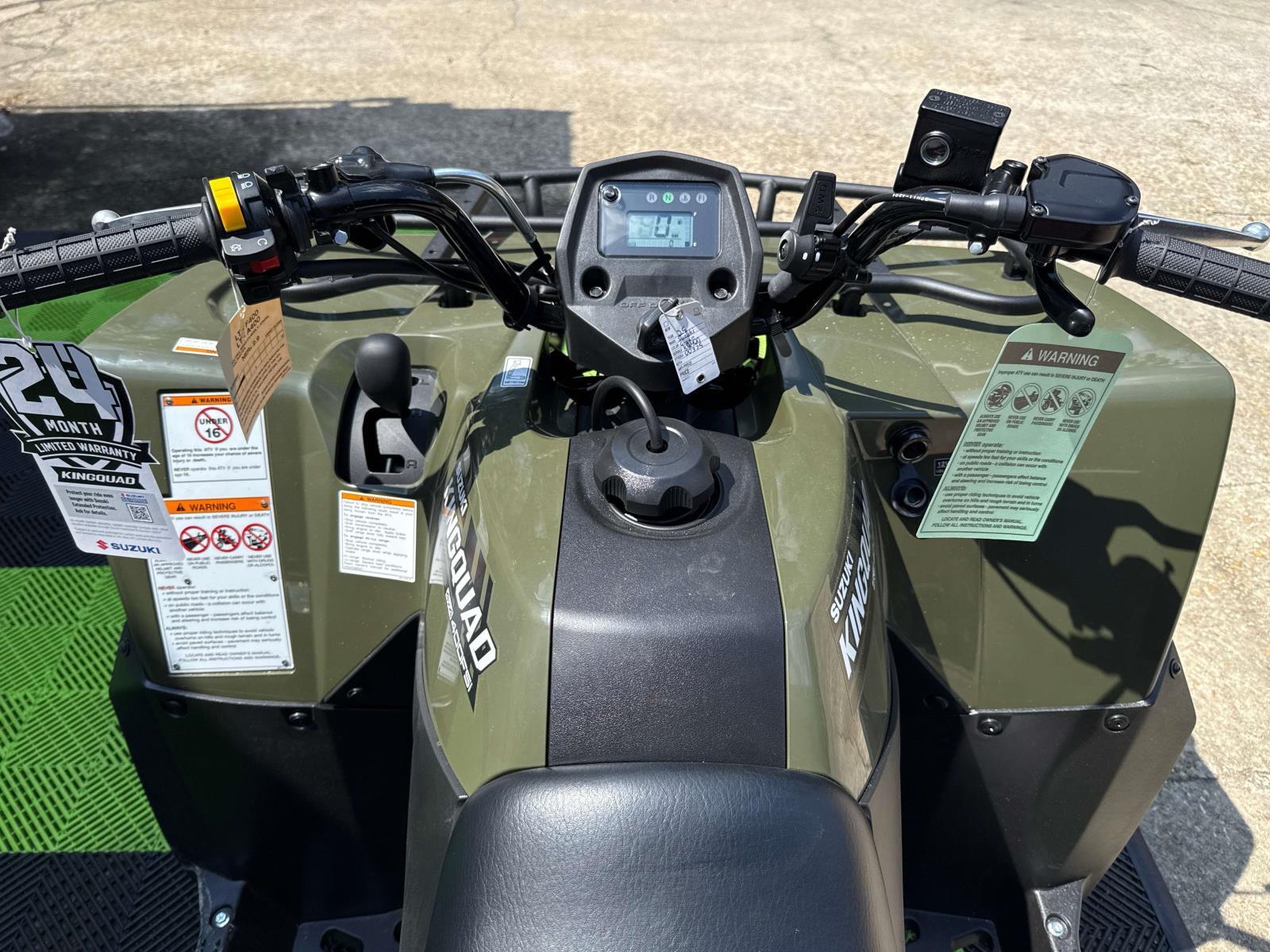 2025 Suzuki KINGQUAD 400FSi - Photo 6