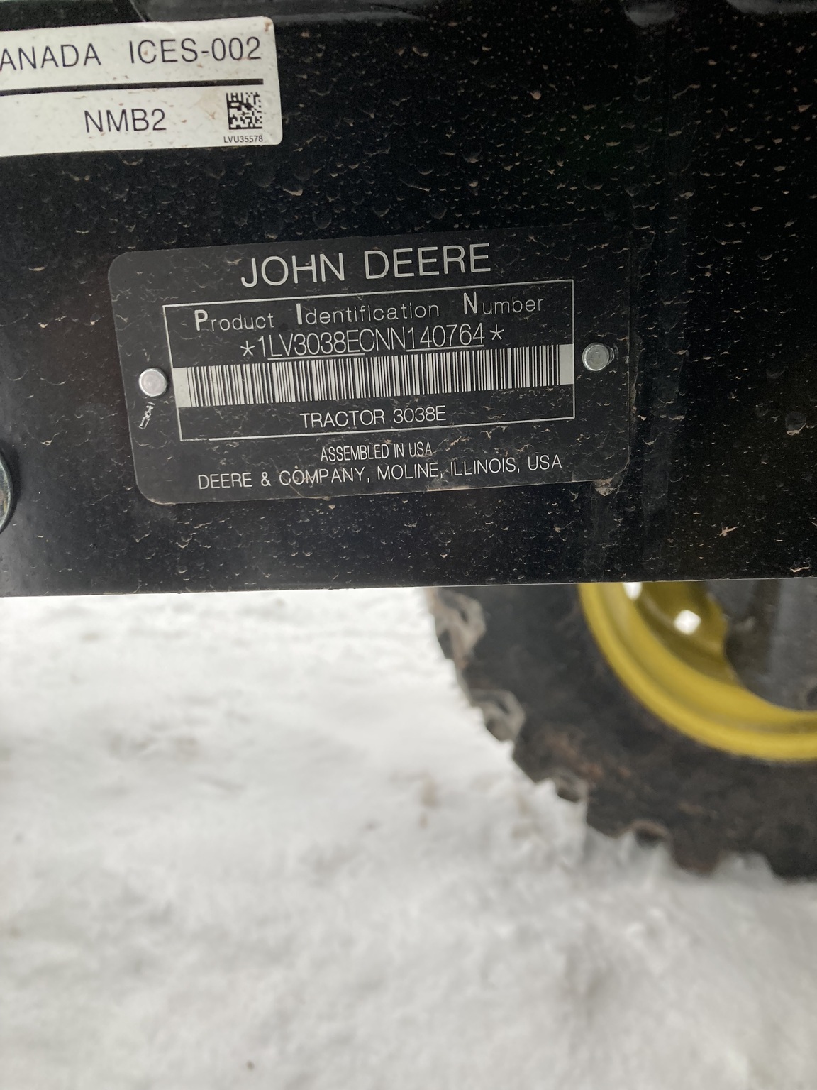 2022 John Deere 3038E OOS FIL R4 ROTARY TILLER - Photo 7