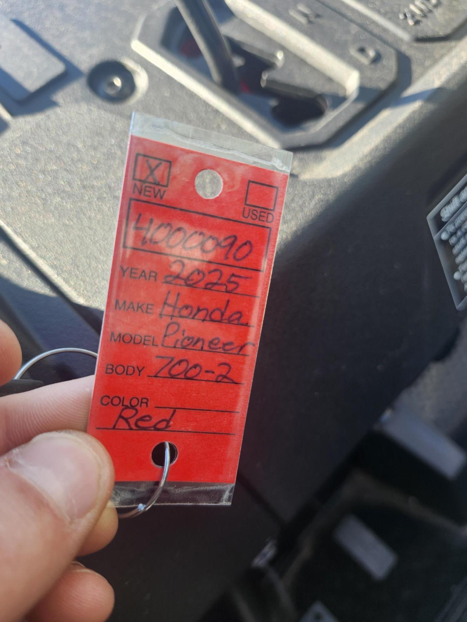2025 Honda PIONEER 700 / 261528 - Photo 13