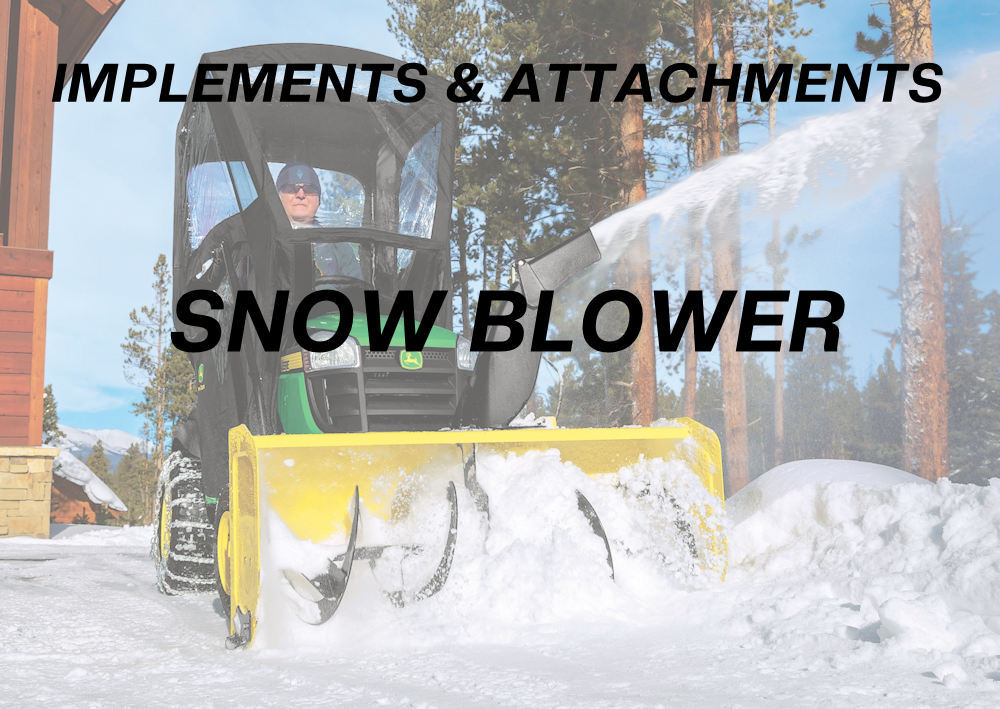 2024 John Deere 44-in. Snow Blower (model year 2016- X300s and X570)