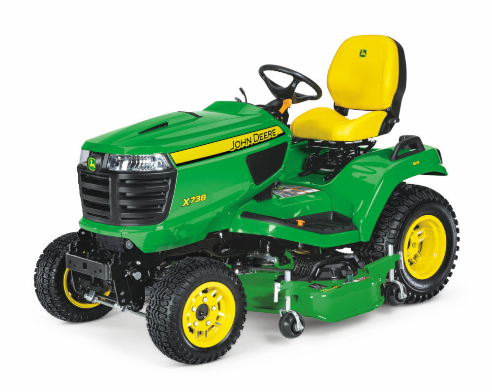 2025 John Deere X738 Signature Series Tractor without mower deck