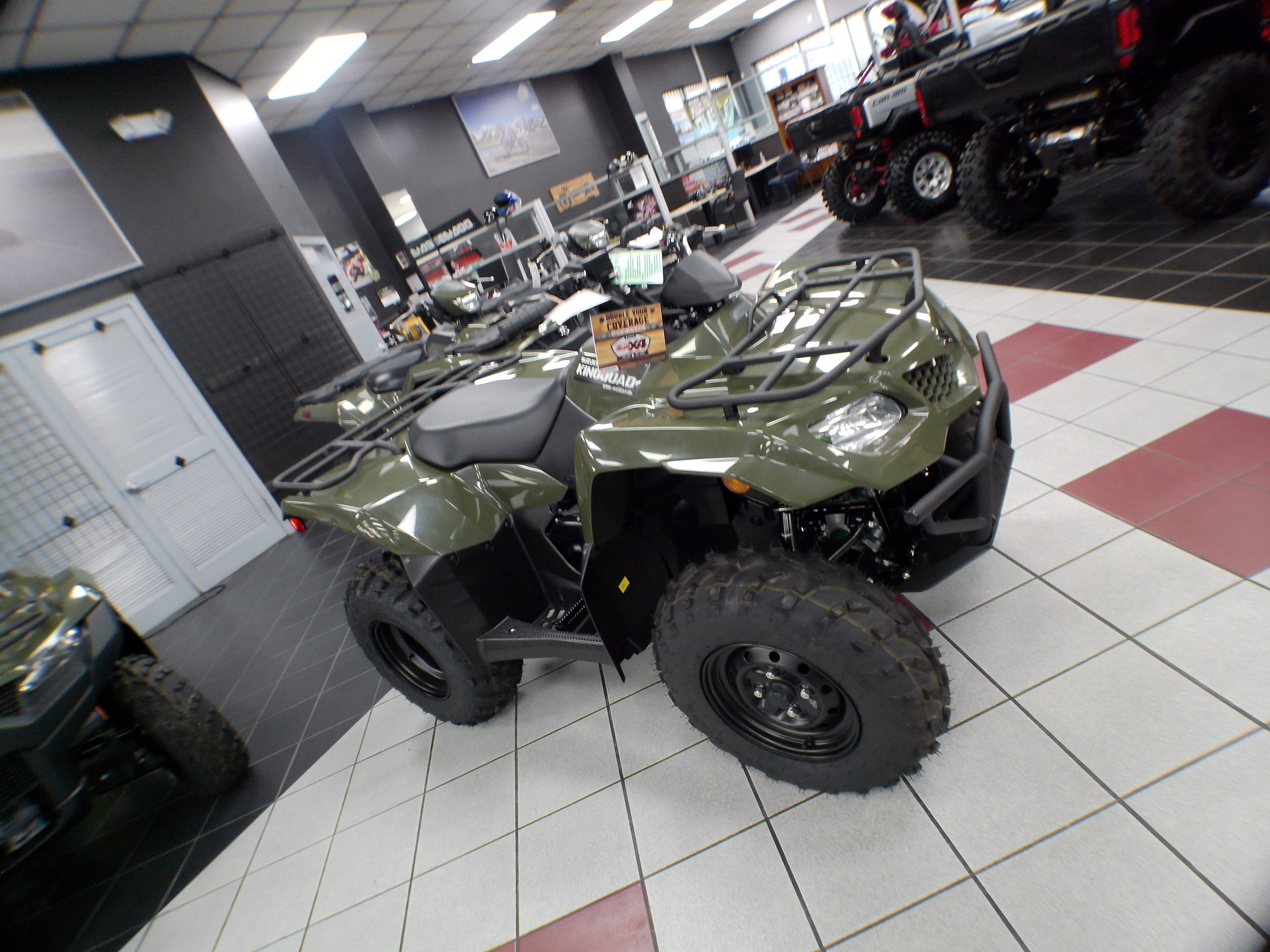 2025 Suzuki KINGQUAD 400ASi - Photo 9